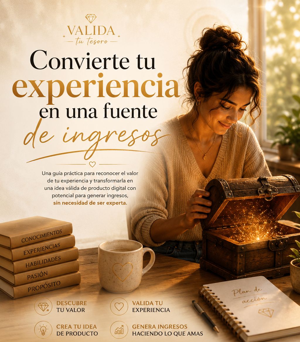 Convierte tu Experiencia en una Fuente de Ingresos